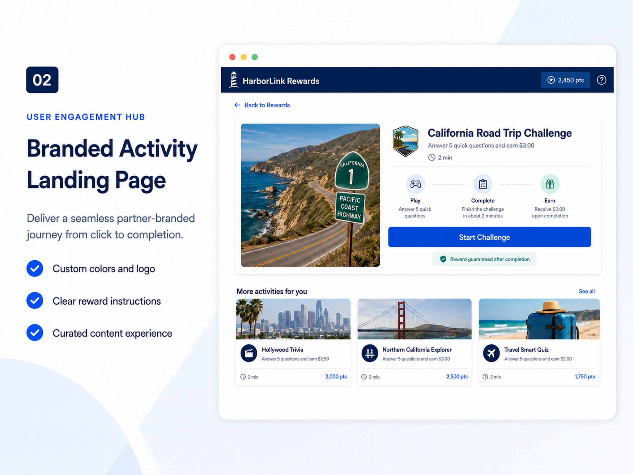 Customized Browser Landing Page